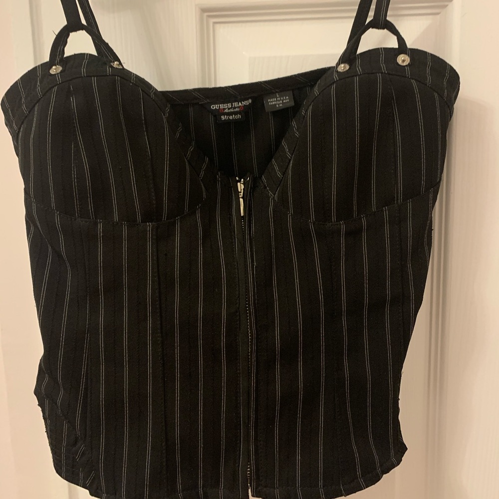 COPY - Front Zippered Vest by Guess.
